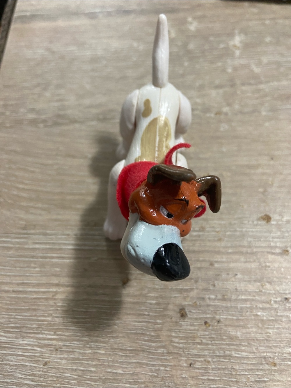 Disney Oliver & and Company Dodger Dog Figure Happy Meal McDonald's Toy 1996 3”